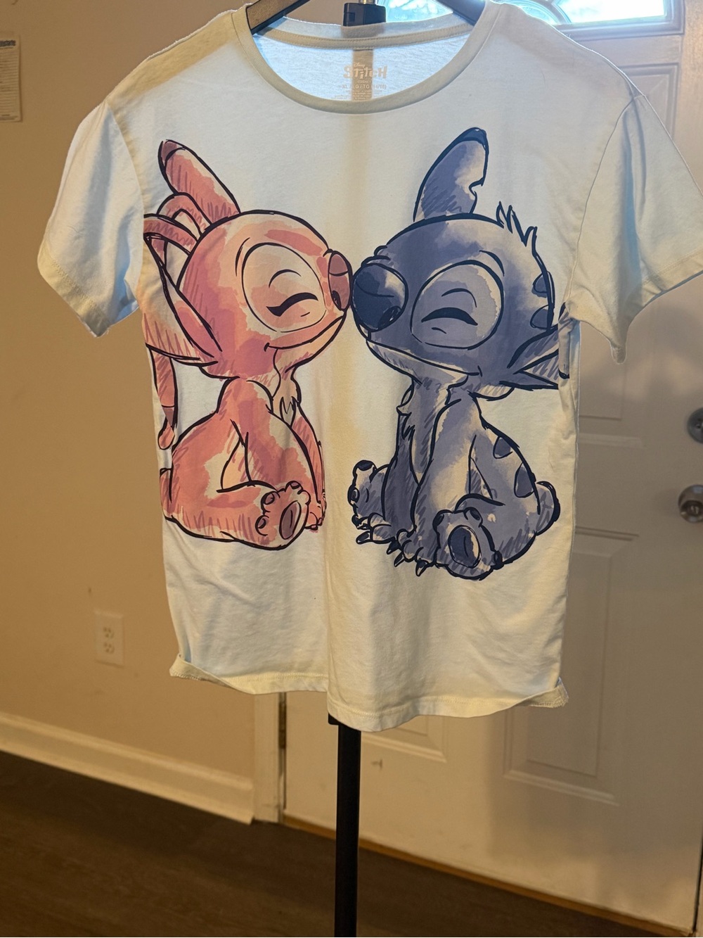 Disney Stitch & Angel Kiss Graphic Tee